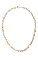 Lana Diamond & Nude Link Necklace in Yellow at Nordstrom