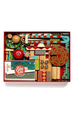 Djeco Zig & Go Big Boum Wall 48-Piece Construction Set in Multi at Nordstrom