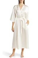 Nordstrom Washable Silk Longline Robe at Nordstrom,