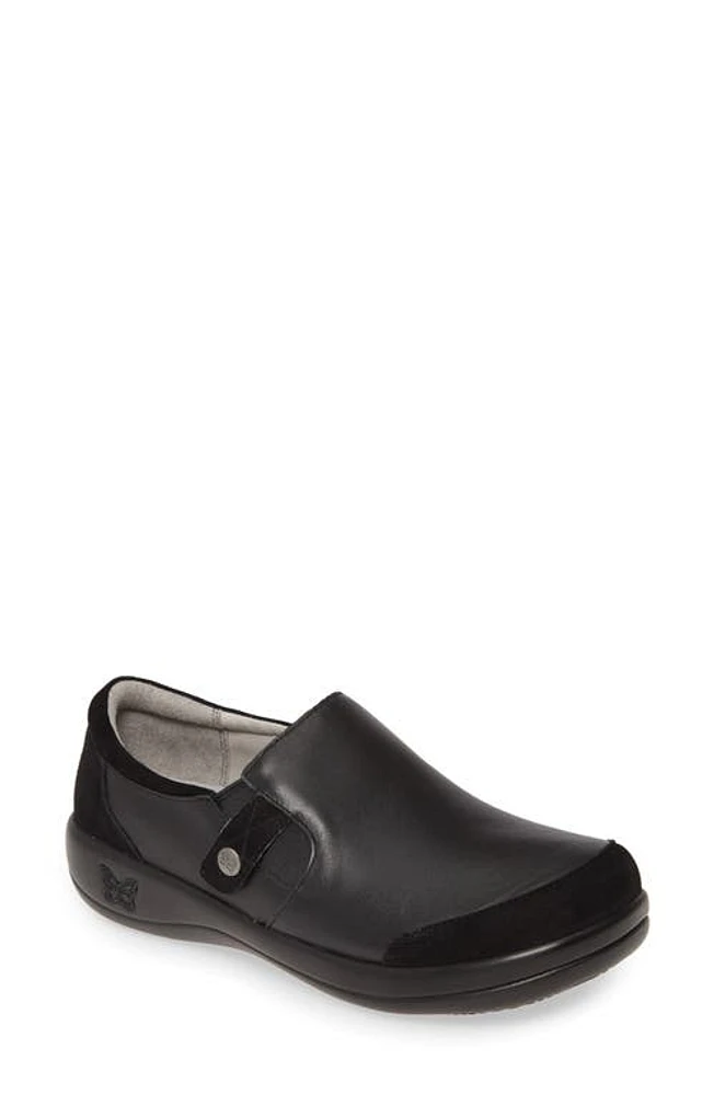 Alegria by PG Lite Paytin Loafer in Black Leather at Nordstrom, Size 5-5.5Us