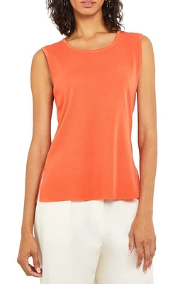 Misook Classic Sleeveless Knit Top Spice at Nordstrom,