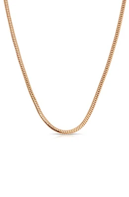 Ettika Snake Chain Necklace in Gold at Nordstrom