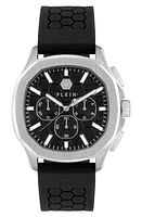 PHILIPP PLEIN Spectre Chronograph Silicone Strap Watch