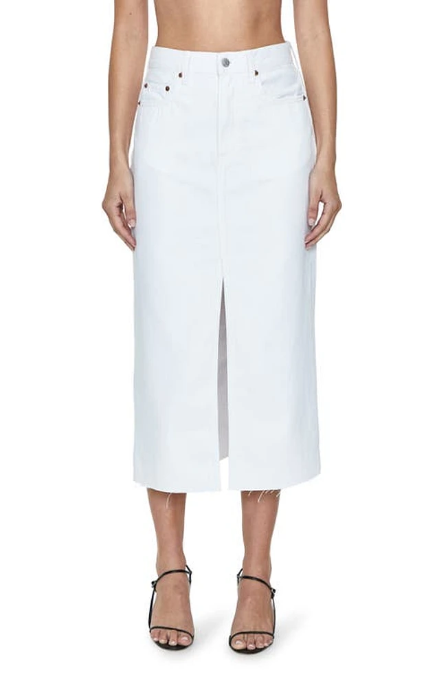 Pistola Alice Denim Skirt White at Nordstrom,