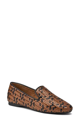 Birdies Starling Woven Flat in Cognac Basketweave Woven at Nordstrom, Size 12