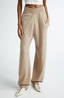 Stella McCartney Cashmere Blend Sweater Knit Joggers Beige at Nordstrom,