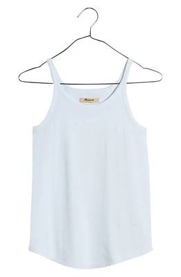 Madewell Brightside '90s Tank Eyelet White at Nordstrom,