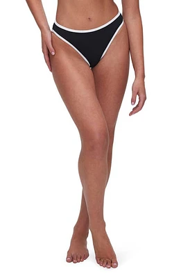 Good American Better Bikini Bottoms in Black001 at Nordstrom, Size 5X-Large