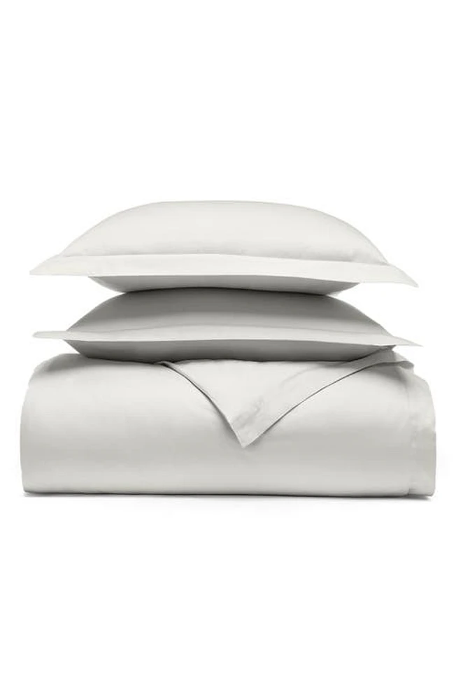 Boll & Branch Signature Hemmed Duvet Set in Mist at Nordstrom