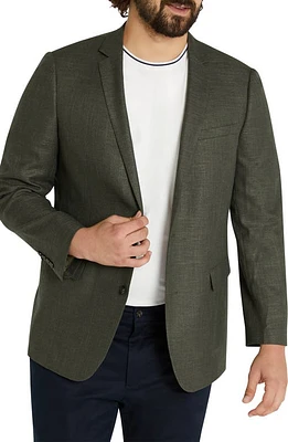 Johnny Bigg Harrison Textured Stretch Sport Coat Fern at Nordstrom,