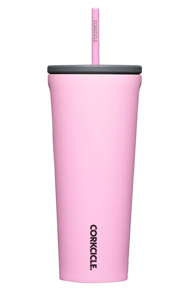 Corkcicle 24-Ounce Insulated Cup with Straw in Sun-Soaked at Nordstrom