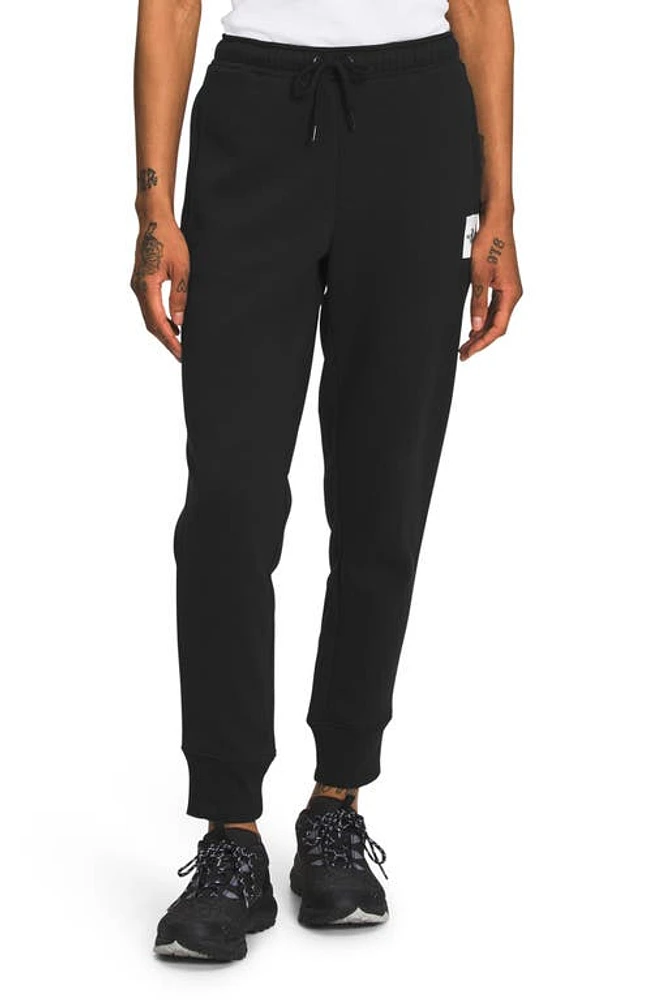 The North Face Cotton Blend Joggers in Tnf Black/Tnf White at Nordstrom, Size 3X-Large