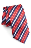 Nordstrom Stripe Silk Tie in Red at Nordstrom