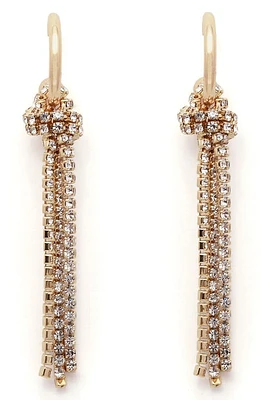 Petit Moments Knotted Glitz Drop Earrings in Gold at Nordstrom