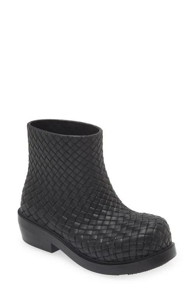 Bottega Veneta Fireman Ankle Boot Black at Nordstrom,