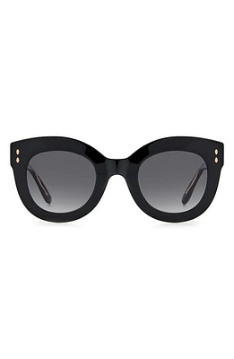 Isabel Marant 49mm Gradient Round Sunglasses in at Nordstrom