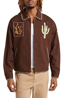 PacSun Duke Cotton Jacket in Brown at Nordstrom, Size Large