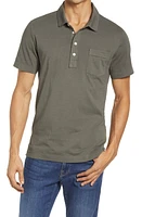 Billy Reid Pensacola Slim Fit Organic Cotton Pocket Polo at Nordstrom,