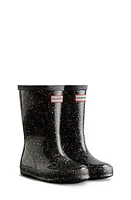 Hunter Kids' Original First Classic Glitter Rain Boot at Nordstrom, M