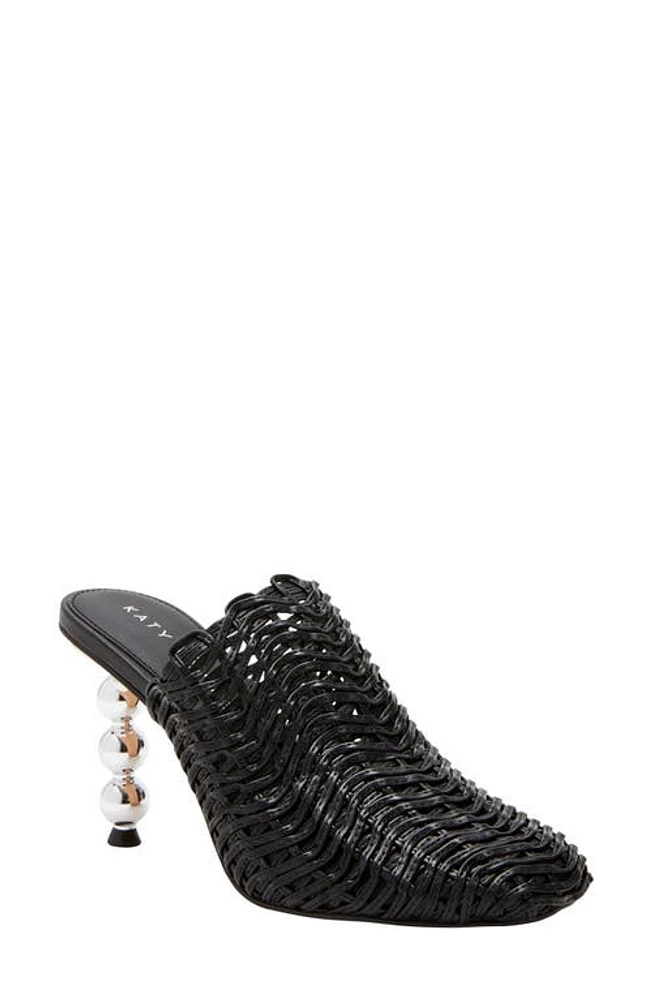 Katy Perry The Beed Zigzag Mule Black at Nordstrom,