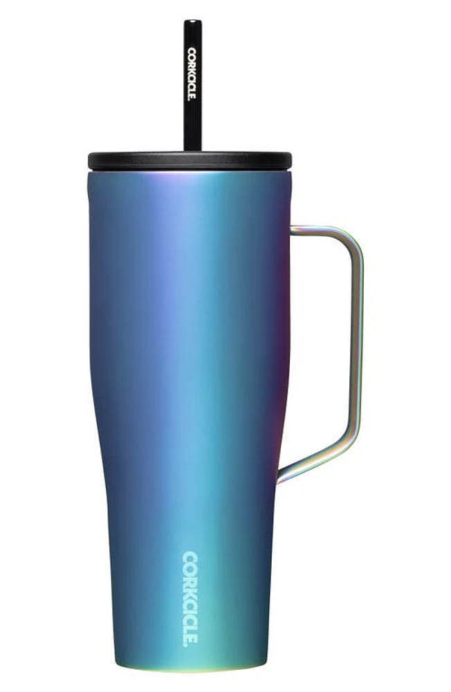 Corkcicle -Ounce Insulated Cup with Straw in Dragonfly at Nordstrom