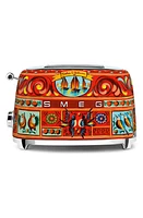 smeg x Dolce & Gabbana Sicily Is My Love Two-Slice Toaster in Dg Red at Nordstrom