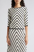 Zimmermann Natura Chevron Stripe Sweater at Nordstrom,