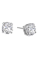 Lafonn Simulated Diamond Stud Earrings in Silver/Clear at Nordstrom