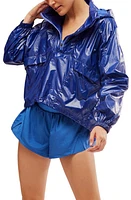 FP Movement by Free People Spring Showers Water Resistant Packable Rain Jacket at Nordstrom,