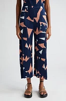 Pleats Please Issey Miyake Lucid Print Pleated Pants Pink Salt at Nordstrom,