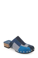 Jeffrey Campbell Calceus Patchwork Clog Suede at Nordstrom,