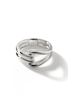 John Hardy Surf Link Ring in Silver at Nordstrom