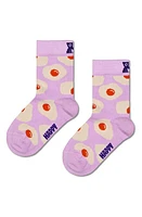 Happy Socks Kids' Egg Crew Light Purple at Nordstrom,