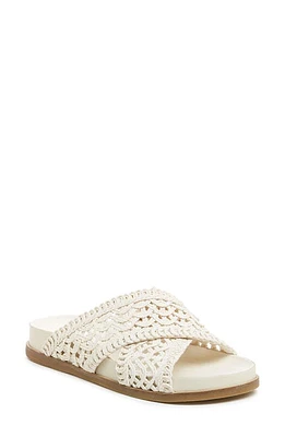 Kelsi Dagger Brooklyn Sailor Slide Sandal Shell at Nordstrom,