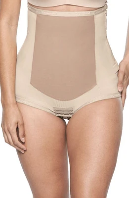 Bellefit Postpartum Side Zip Girdle in Beige at Nordstrom, Size X-Small