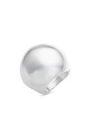 Jenny Bird Supernova Signet Ring in High Polish Silver at Nordstrom