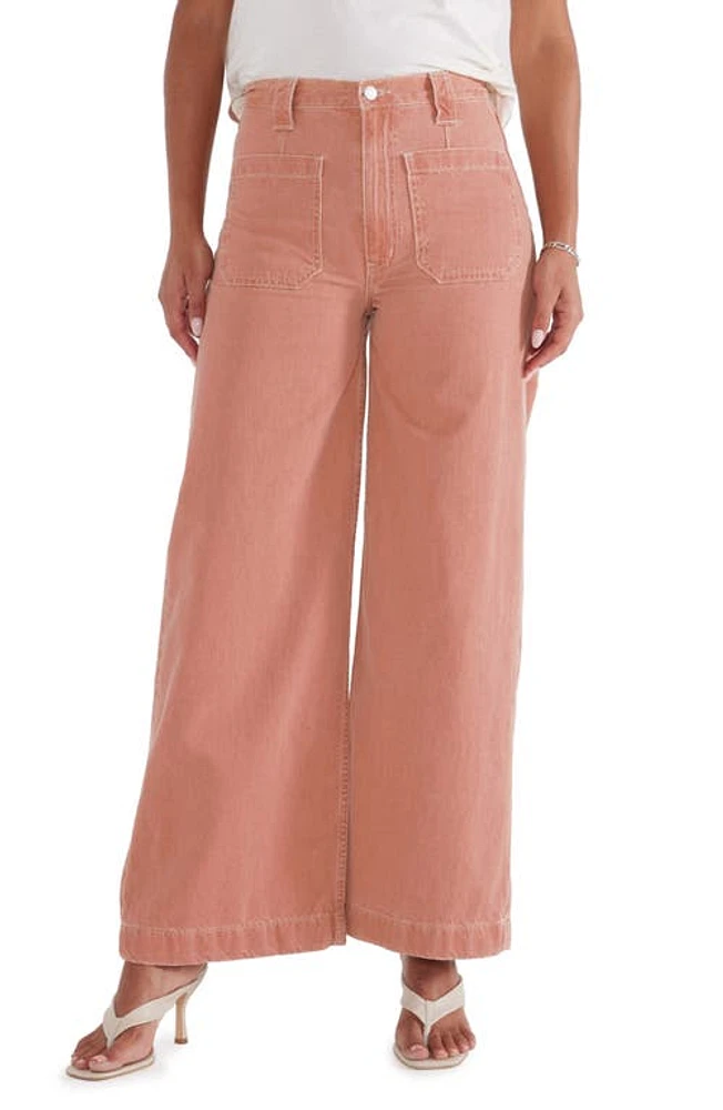 ÉTICA Devon Wide Leg Jeans Canyon Clay at Nordstrom,