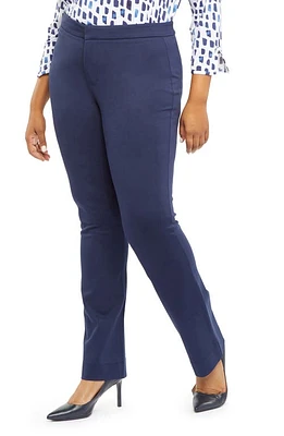 NYDJ Stretch Knit Straight Leg Pants Evening Tide at Nordstrom,