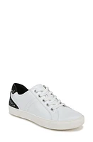 Naturalizer Morrison Studded Sneaker White /Black Leather at Nordstrom,