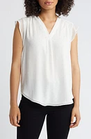 Vince Camuto Beaded Cap Sleeve Top at Nordstrom,