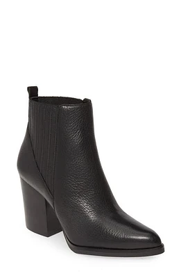 Marc Fisher LTD Alva Bootie Black Leather at Nordstrom,