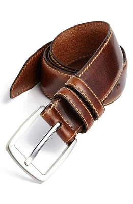 Allen Edmonds 'Yukon' Leather Belt Brown at Nordstrom,