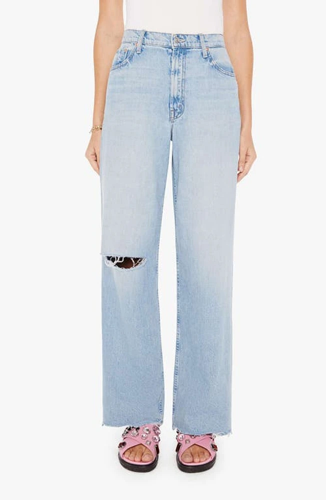 MOTHER The Spinner High Waist Wide Leg Jeans We Bounced at Nordstrom,