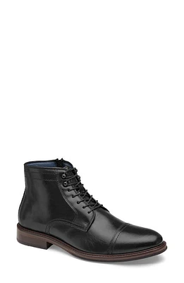 Johnston & Murphy Raleigh XC Flex Cap Toe Boot Black at Nordstrom,