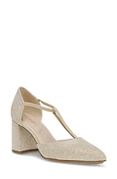 Anne Klein Baylie T-Strap Pump Fabric at Nordstrom,