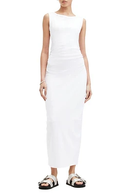 AllSaints Katarina Ruched Side Maxi Dress at Nordstrom, Us