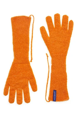 Paloma Wool Peter Wool & Alpaca Blend Gloves in Orange at Nordstrom