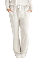 Papinelle Jada Cotton Pajama Pants in Ecru at Nordstrom, Size X-Small