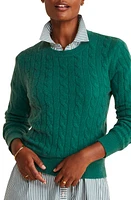 vineyard vines Cable Stitch Cashmere Sweater at Nordstrom,