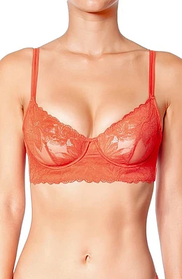 Huit Brandy Underwire Bra Brick at Nordstrom,